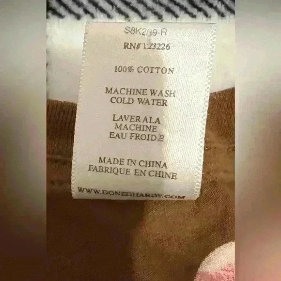 Ed Hardy Kids by Christian Audigier brown graphic large short sleeve t-shirt - Picture 4 of 4